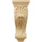 Ekena Millwork 5"W x 7"D x 14"H Large Shell Corbel, Alder CORW05X07X14SHAL - alternate 4